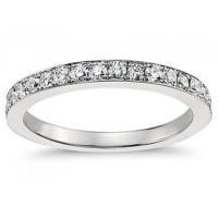 0.50 ct Ladies One Row Diamond Wedding Band Ring 0.50 ct Ladies One Row Diamond Wedding Band Ring